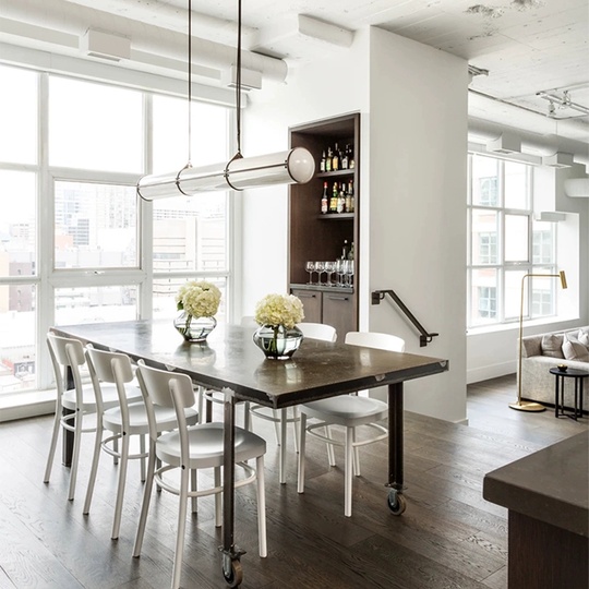 Светильник подвесной, черный, Elurix, металл, 120*10 см, светодиодная, LED