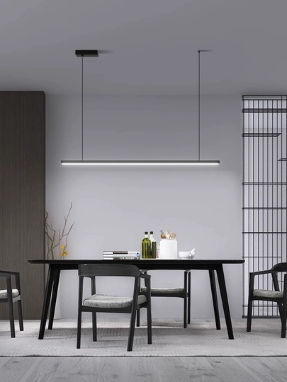 Люстра черная Lumis, металл, 160*200 см, светодиодная, LED