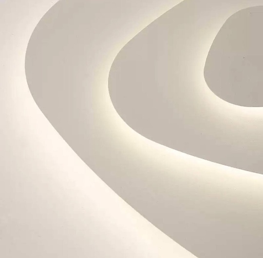 Настенный светильник, Бра, LAWRENCE 47*47 песочно-белый, металл, LED.