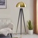 Торшер черный Arvion, 50*165 см, LED, Е27, металл, 14 Вт