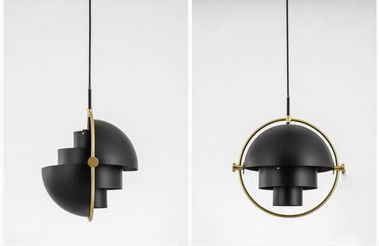 Светильник черный Ovelyn, металл, 28*31 см, Е27