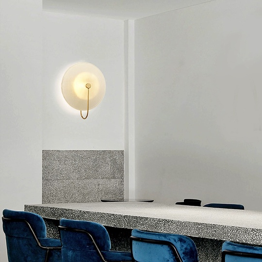 Настенный светильник бронза ASH, Бра, 25*30, металл, LED.