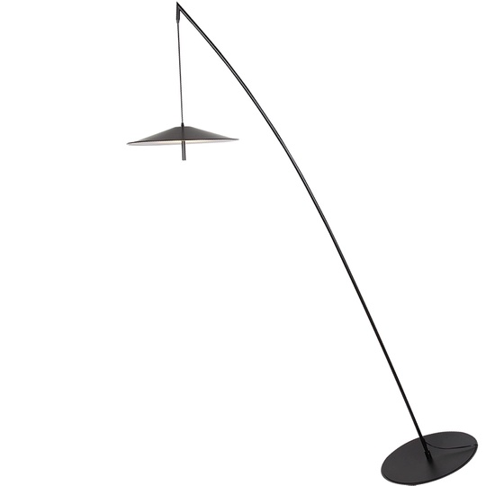 Торшер черный Ezompa, 156*225 см, LED, металл, 6 Вт
