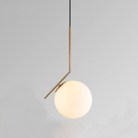 Подвесной светильник IC MAIHEMAI, диаметром 30 см, цвет золото