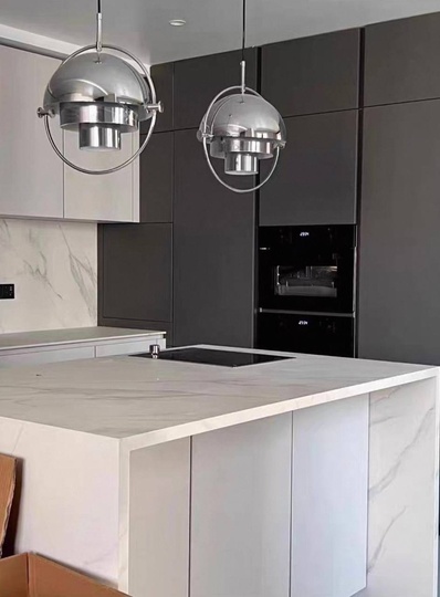 Светильник серебряный Elyntos, металл, 28*31 см, Е27