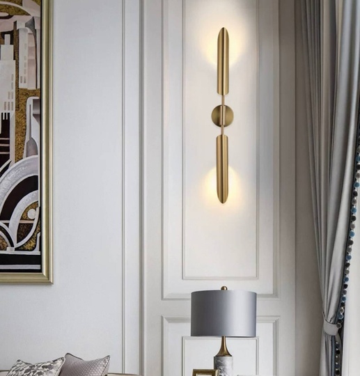 Настенный светильник, Бра OZZY 10*72, медь, металл, G9.