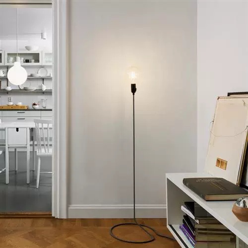 Торшер, черный One light 32*144, светодиодный, E27, металл