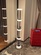 Торшер черный Elumine, 28*28*128 см, LED, Е27, металл, 20 Вт