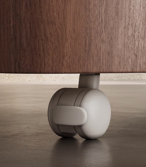 Передвижной дизайнерский барный стол Weipat в итальянском исполнении, на колесиках, 75х40х55 см