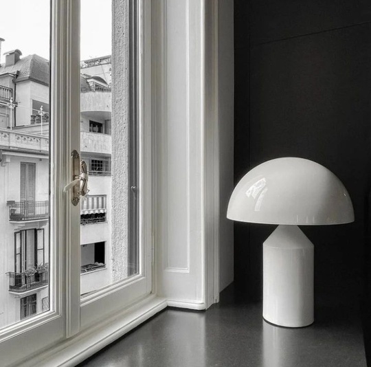 Настольная лампа белая 38*55 см, ATOLLO