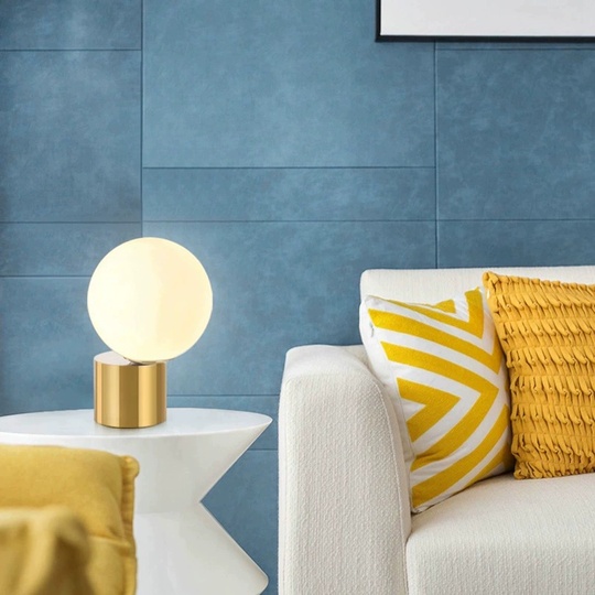 Настольная лампа ENIKA 35*36,  золотой, металл.