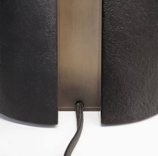 Настольная лампа NICOLA 35*55, бронза, смола