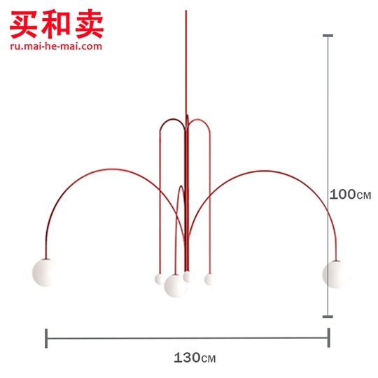 Потолочный светильник Spring 130 см