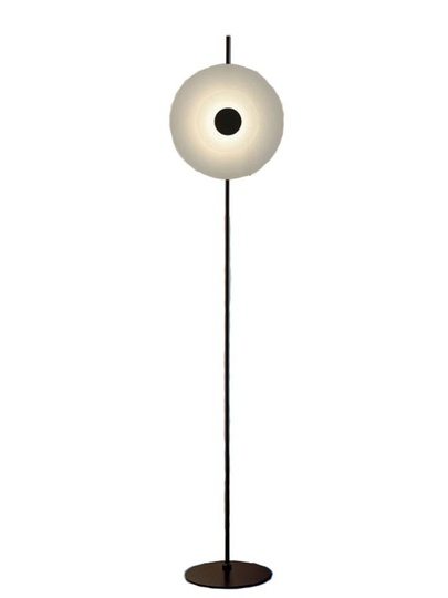 Напольный светильник черный One HOOP Black, LED, 9 Вт