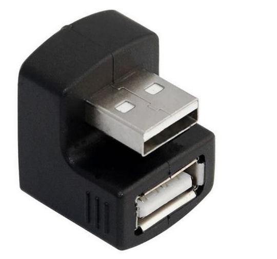 Переходник 2USB 2.0 A 180 градусов