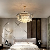 Люстра подвесная бронза Elquar, металл, трос 50 см, 80*43 см, Е14