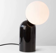 Настольная лампа DIN 15*34, черный, смола