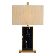 Настольная лампа ASNET 42*78, черный мрамор