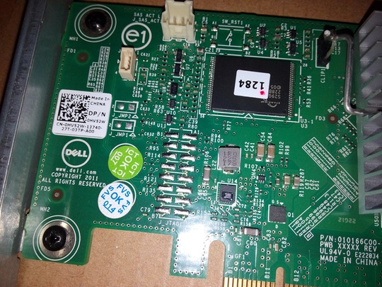 Серверная плата Dell Perc H310 PowerEdge HV52W