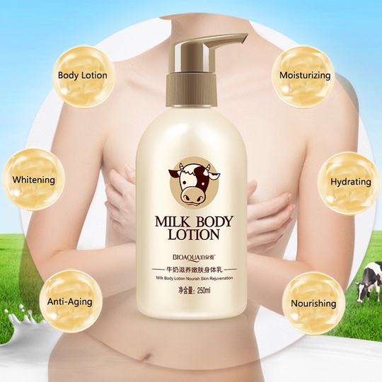 Увлажняющий лосьон для тела с протеинами молока BIOAQUA
