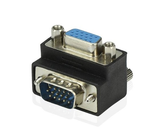 Переходник VGA-VGA 90 градусов