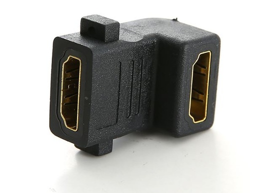 Переходник HDMI-HDMI 90 градусов