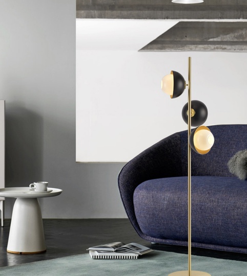 Напольный светильник золотой Future Lighting VeniceM - Urban Floor, G9, 10 Вт