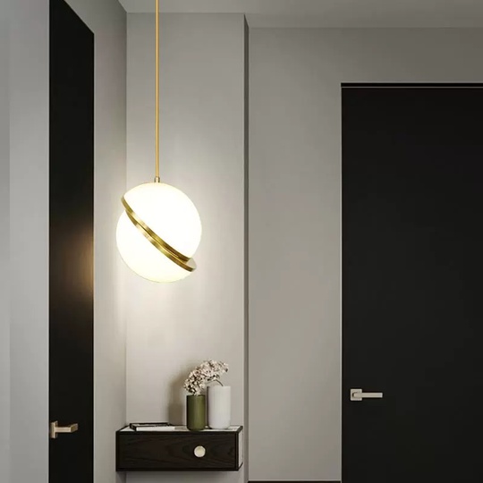 Люстра бронзовая Elypendent, металл, 20*22 см, Е27