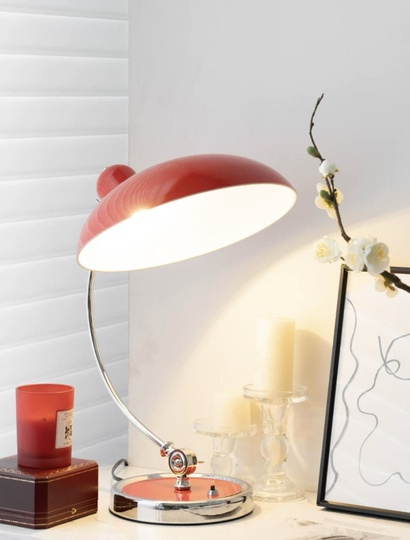 Настольная лампа ZERRA 28.5*40, красный