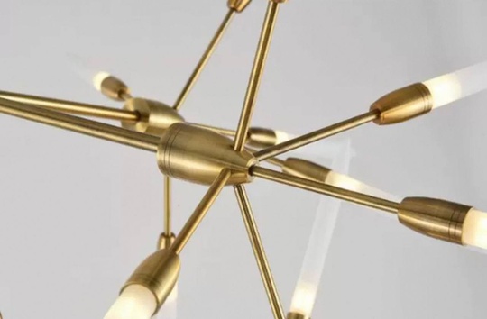 Подвесной светильник, медная, DEVIENT 60*100, стекло, металл, G4.