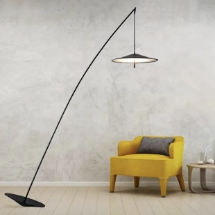 Напольный светильник черный CANULA, LED, 20 Вт