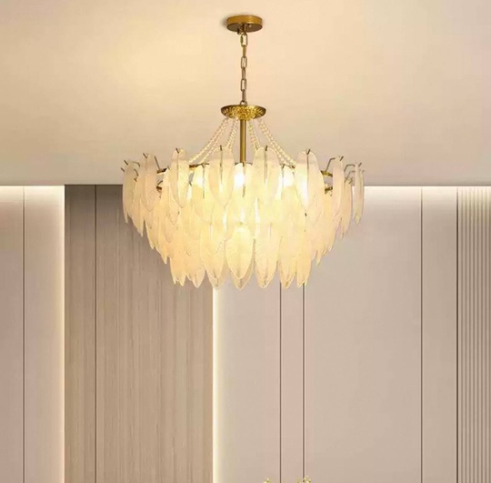 Люстра подвесная, медный, стекло, AMARYLLIS 80*45, металл, E14.