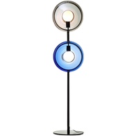 Напольный светильник синий с черным Bomma Orbital, E27, 10 Вт