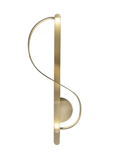 Настенный светильник UMA, Бра, медный цвет 23*52, металл, LED.