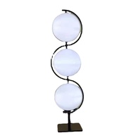 Напольный светильник MAI HE MAI черный с белым Blank Circle, E27, 54 Вт