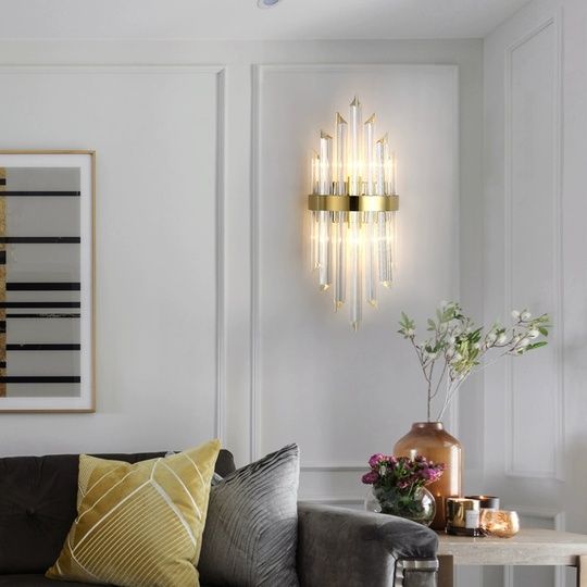 Настенный светильник STEPHEN, Бра, 22*52, бронза, металл, Е14.