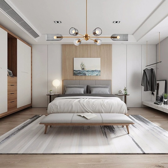 Люстра медная Virell, металл, 100*75 см, Е14