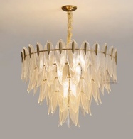 Люстра медная NIBA, металл, 80*63 см, светодиодная, E14, 40 Вт