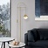 Торшер бронза Aluvira, 33*180 см, LED, Е27, металл, 40 Вт