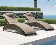 Шезлонг из ротанга SUNNY