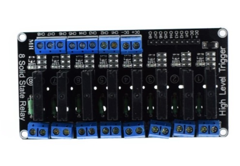 Модуль релейный 8-канальный твердотельный 5V