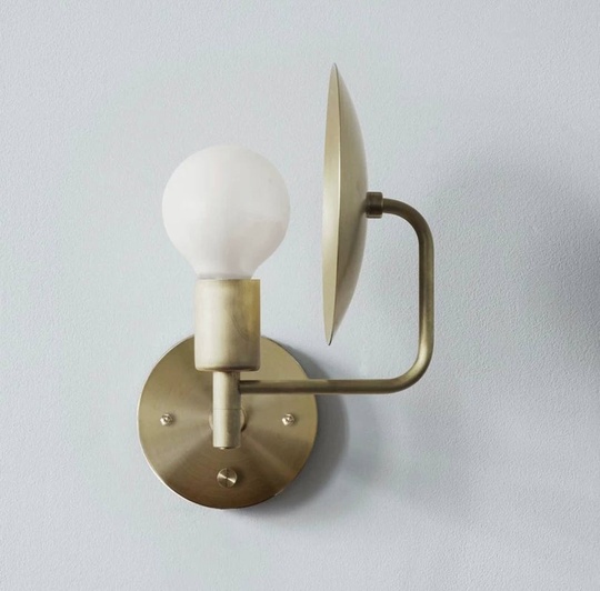 Настенный светильник, Бра, JASPER 20*30 бронза, металл, Е27.