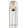 Торшер черный Elevora, 45*140 см, LED, Е27, металл, 5 Вт