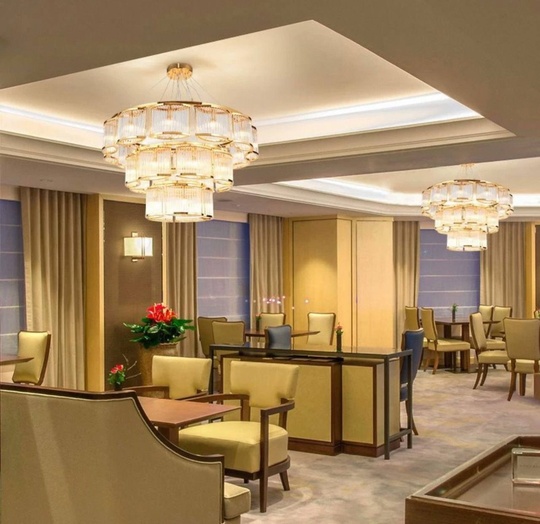 Люстра подвесная, золотой, стекло, AYDAN 50+80+120, металл, E14.