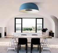 Потолочный светильник голубой Ultravex, металл, 41.8*25 см, светодиодная, LED