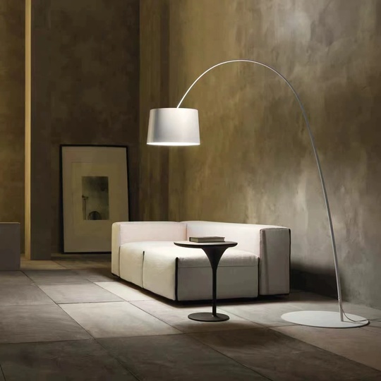 Торшер белый Ellivra, 200*220 см, LED, Е27*3, металл, 24 Вт