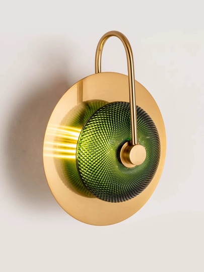 Настенный светильник бронза EVA, Бра, 23*30, металл, LED.