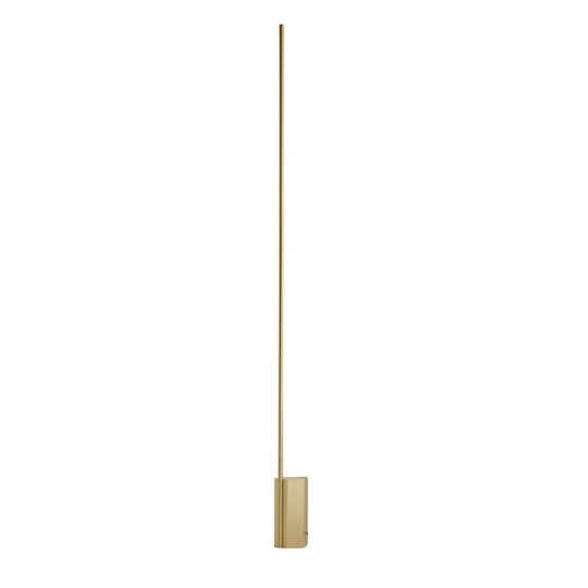 Торшер, золото, Flow Modern 120*15, LED, металл, ПММА