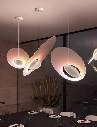 Светильник белый Eladrix, металл, 60*150 см, LED