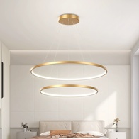 Люстра подвесная, медь, ПММА, MICK 40*60 металл, LED.